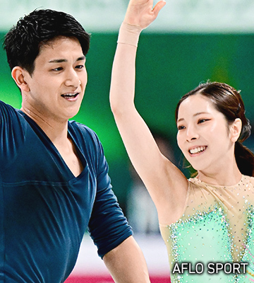 写真：三浦 璃来選手 / 木原 龍一選手